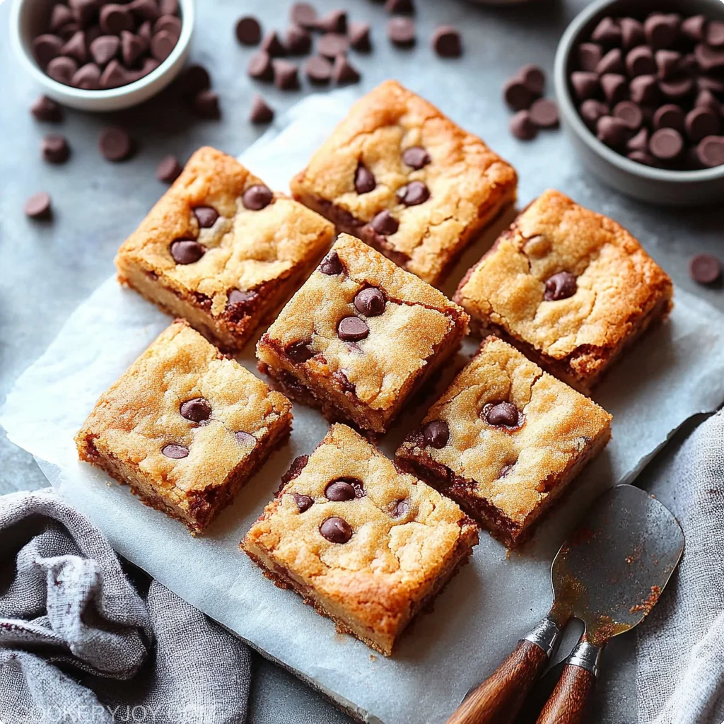 Chocolate Chip Cheesecake Bars