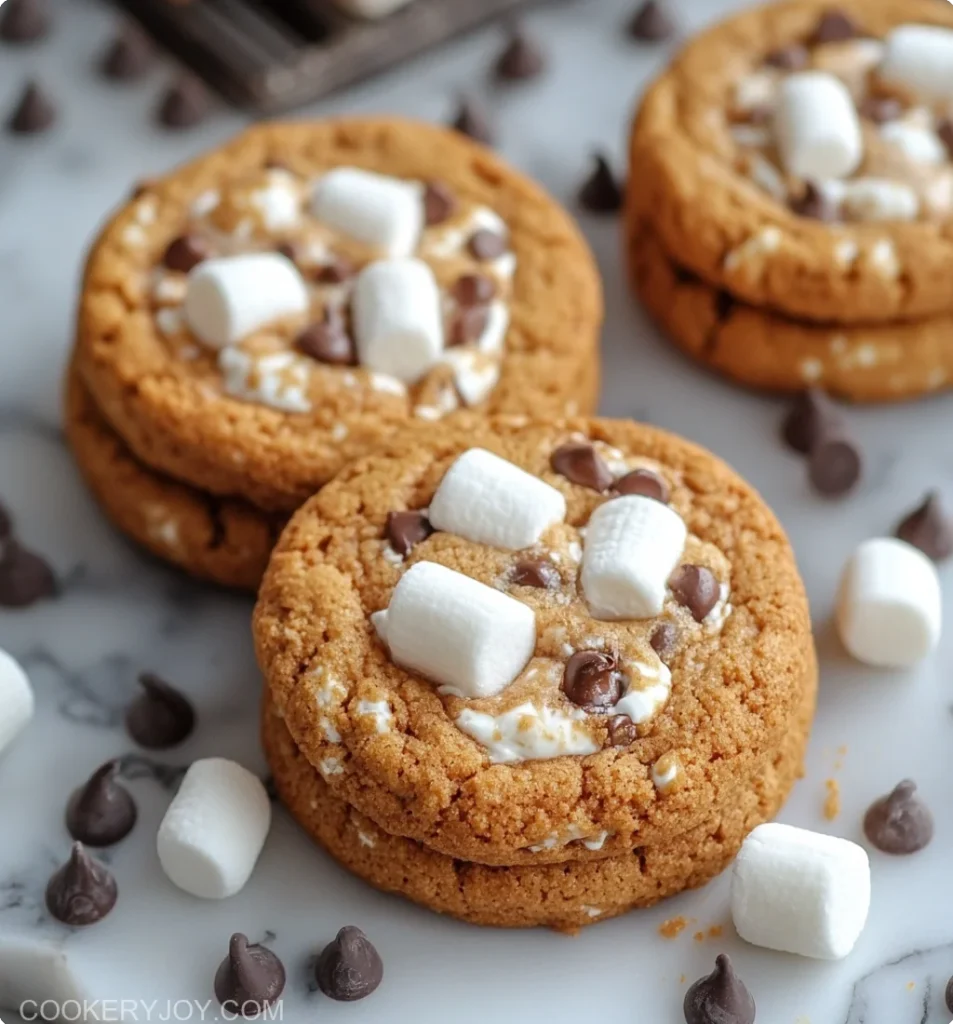 Chocolate Chip Marshmallow Cookies
